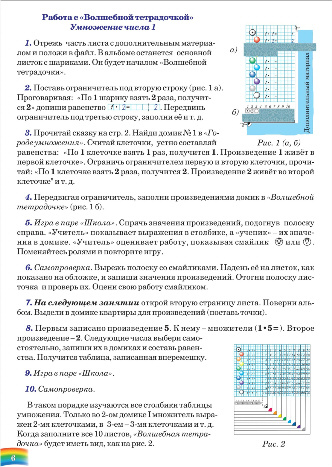 Комплект наглядных пособий по математике таблица умножения